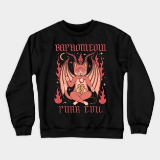 Baphomeow Crewneck Sweatshirt